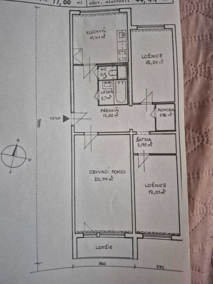 Pronájem bytu 3+1 82 m², Levského, Praha, Praha Pronájem bytu 3+1 82 m², Levského, Praha, Praha