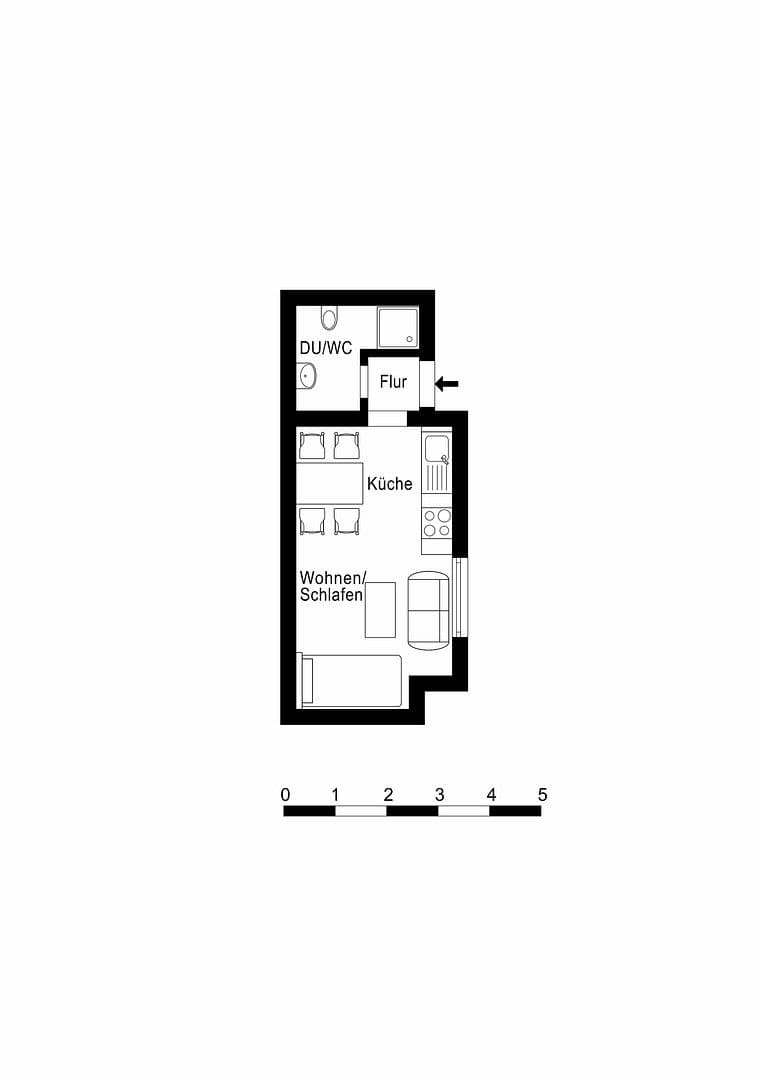 Pronájem bytu 1+1 20 m², Bonn, Severní Porýní-Vestfálsko Pronájem bytu 1+1 20 m², Bonn, Severní Porýní-Vestfálsko