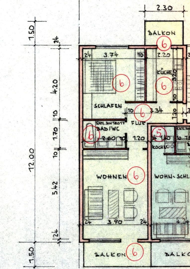 Pronájem bytu 2+1 57 m², Stuttgart, Bádensko-Württembersko Pronájem bytu 2+1 57 m², Stuttgart, Bádensko-Württembersko