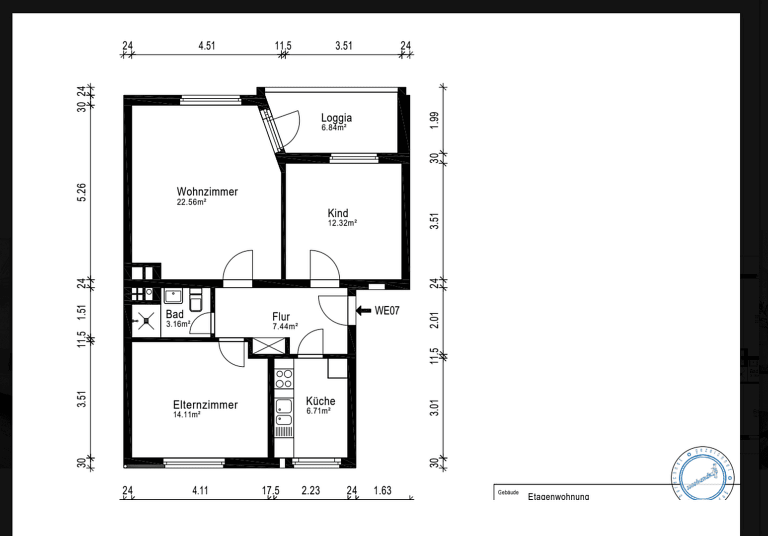 Pronájem bytu 3+1 68 m², Bremerhaven, Bremen Pronájem bytu 3+1 68 m², Bremerhaven, Bremen
