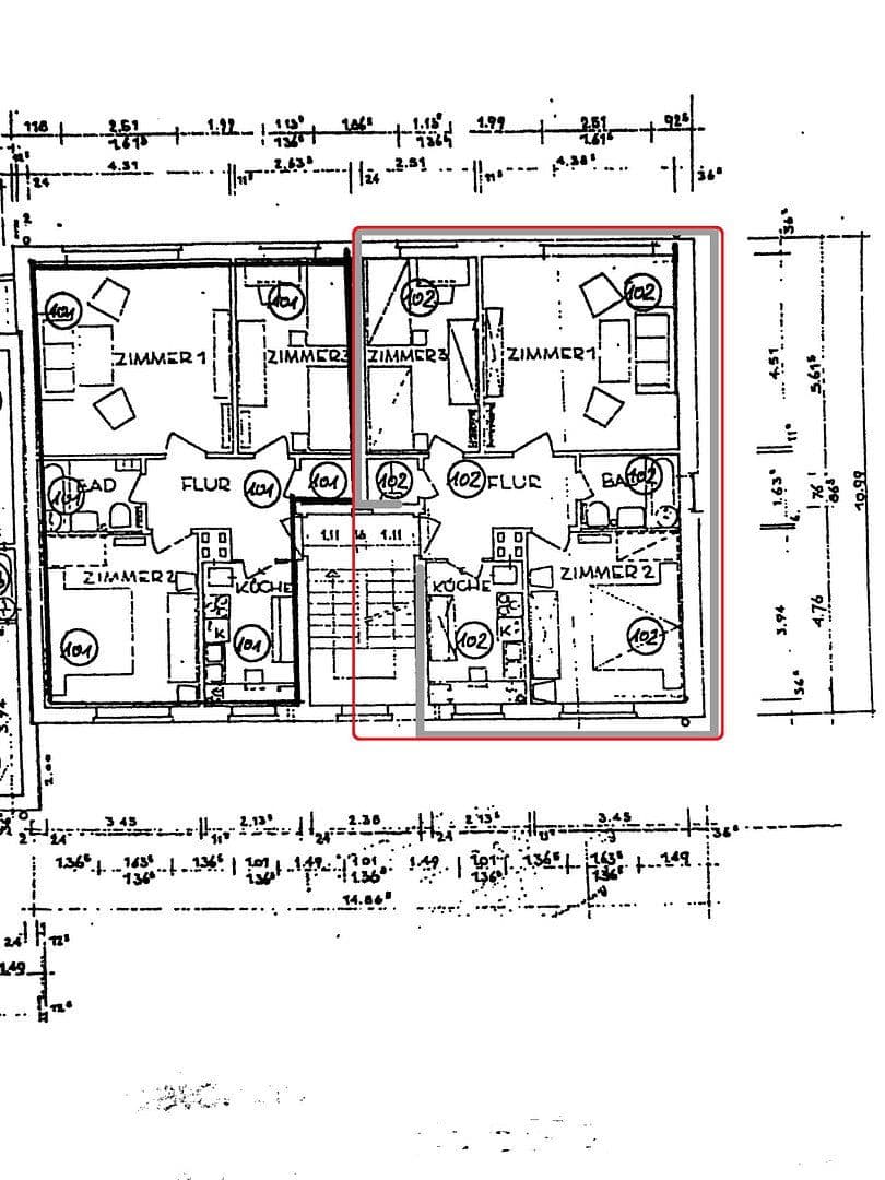 Prodej bytu 3+1 64 m², Winterhuder Weg 53c, Hamburg, Hamburg Prodej bytu 3+1 64 m², Winterhuder Weg 53c, Hamburg, Hamburg