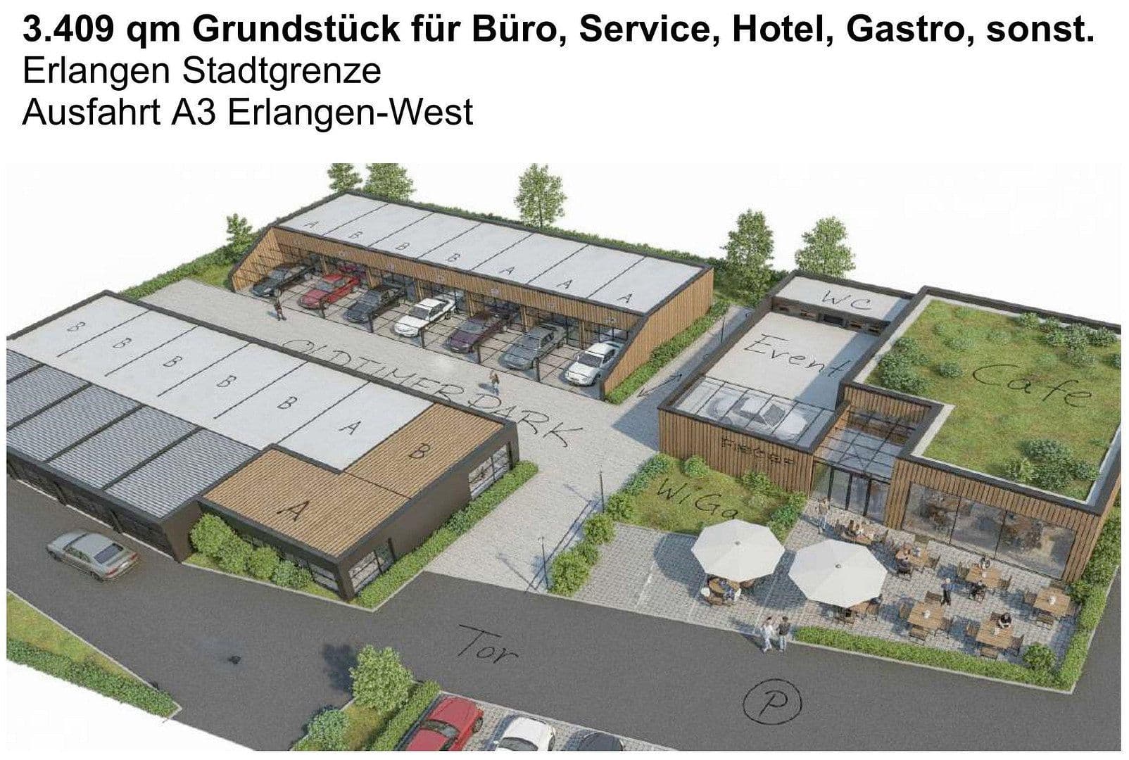 Prodej pozemku 3.409 m², Im Gewerbepark 19, Heßdorf, Bavorsko Prodej pozemku 3.409 m², Im Gewerbepark 19, Heßdorf, Bavorsko