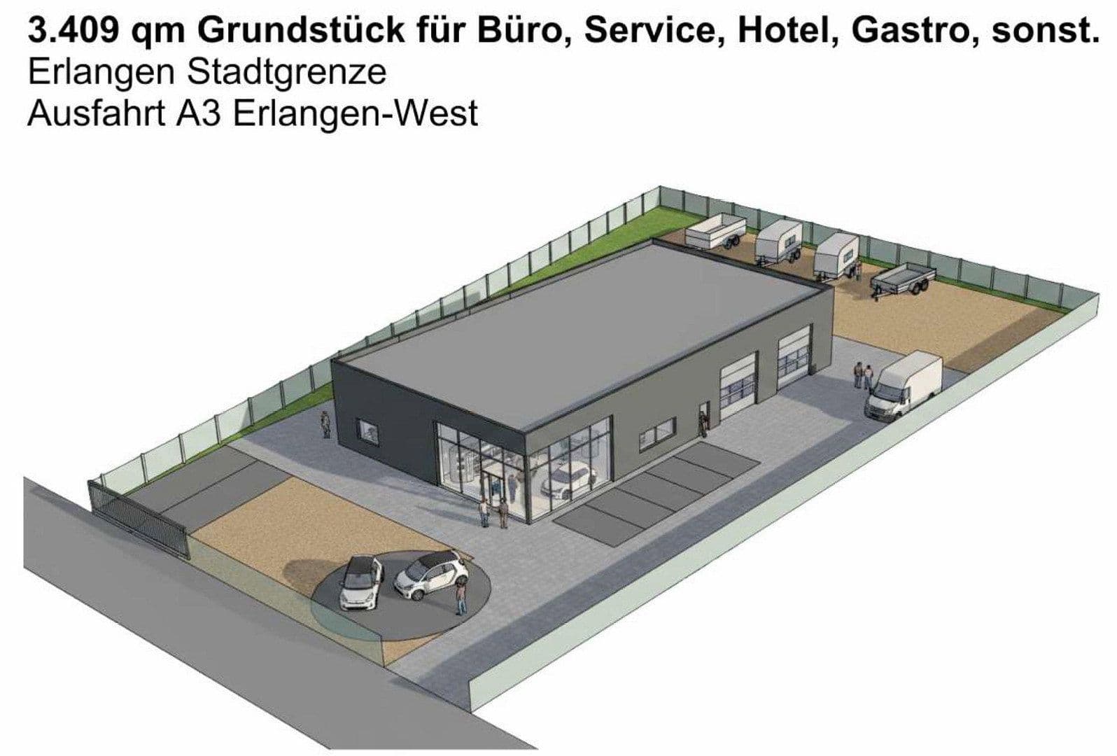 Prodej pozemku 3.409 m², Im Gewerbepark 19, Heßdorf, Bavorsko Prodej pozemku 3.409 m², Im Gewerbepark 19, Heßdorf, Bavorsko