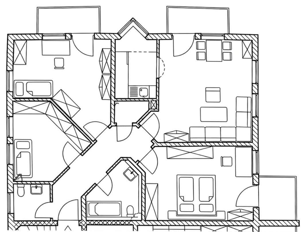 Prodej bytu 4+1 100 m², Eutschützer Str. 14, Bannewitz, Sasko Prodej bytu 4+1 100 m², Eutschützer Str. 14, Bannewitz, Sasko