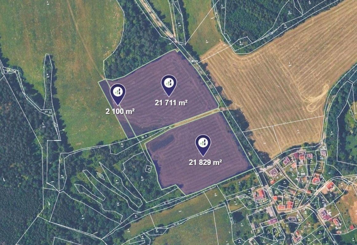 Prodej pozemku 45.640 m², Přídolí, Jihočeský kraj Prodej pozemku 45.640 m², Přídolí, Jihočeský kraj