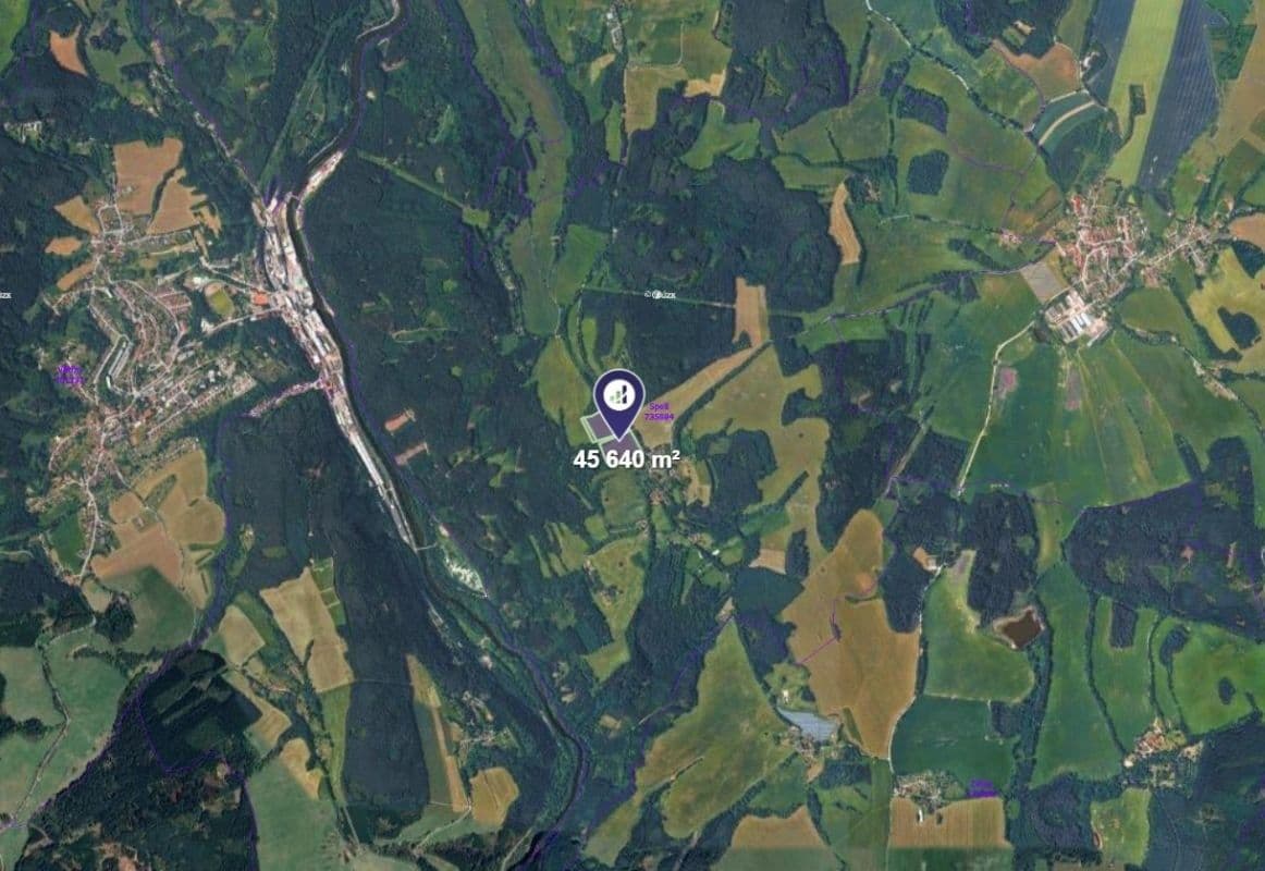 Prodej pozemku 45.640 m², Přídolí, Jihočeský kraj Prodej pozemku 45.640 m², Přídolí, Jihočeský kraj