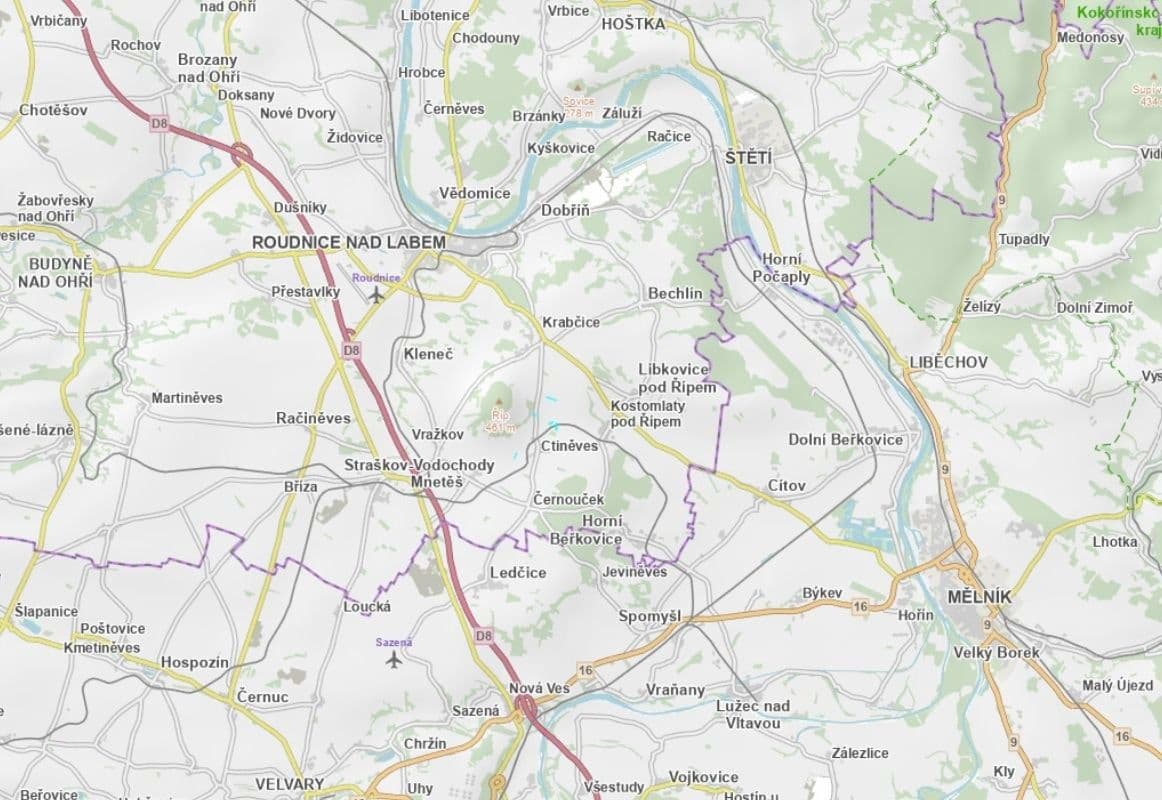 Prodej pozemku 18.782 m², Ctiněves, Ústecký kraj Prodej pozemku 18.782 m², Ctiněves, Ústecký kraj