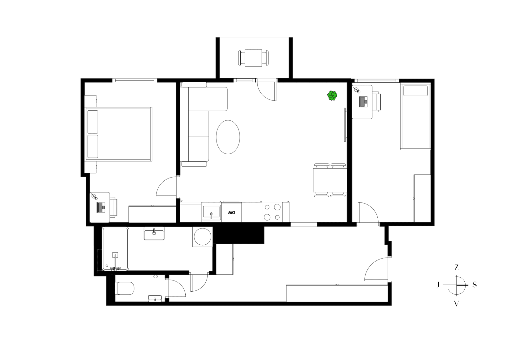 Prodej bytu 3+kk 65 m², Bělocerkevská, Praha, Praha Prodej bytu 3+kk 65 m², Bělocerkevská, Praha, Praha