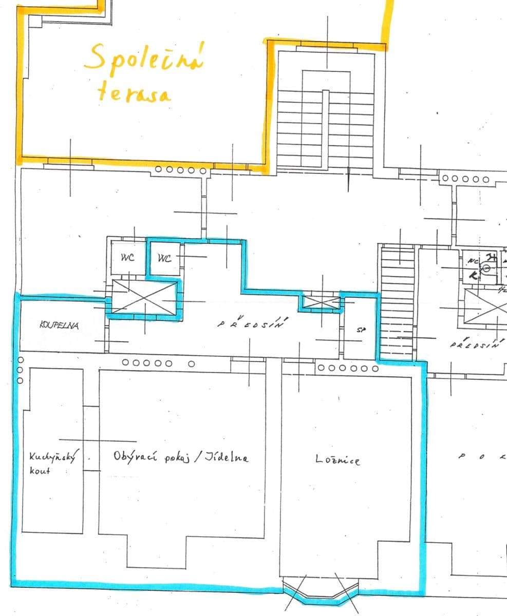 Pronájem bytu 2+1 68 m², Petra Slezáka, Praha, Praha Pronájem bytu 2+1 68 m², Petra Slezáka, Praha, Praha