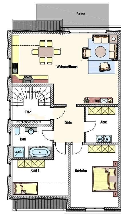 Prodej bytu 3+1 102 m², Everswinkel, Severní Porýní-Vestfálsko Prodej bytu 3+1 102 m², Everswinkel, Severní Porýní-Vestfálsko