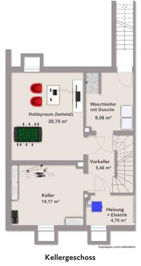 Pronájem domu 35 m², pozemek 330 m², Kaufbeuren, Bavorsko Pronájem domu 35 m², pozemek 330 m², Kaufbeuren, Bavorsko
