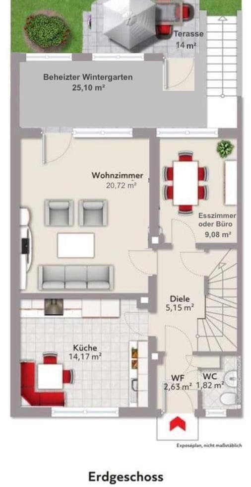 Pronájem domu 35 m², pozemek 330 m², Kaufbeuren, Bavorsko Pronájem domu 35 m², pozemek 330 m², Kaufbeuren, Bavorsko