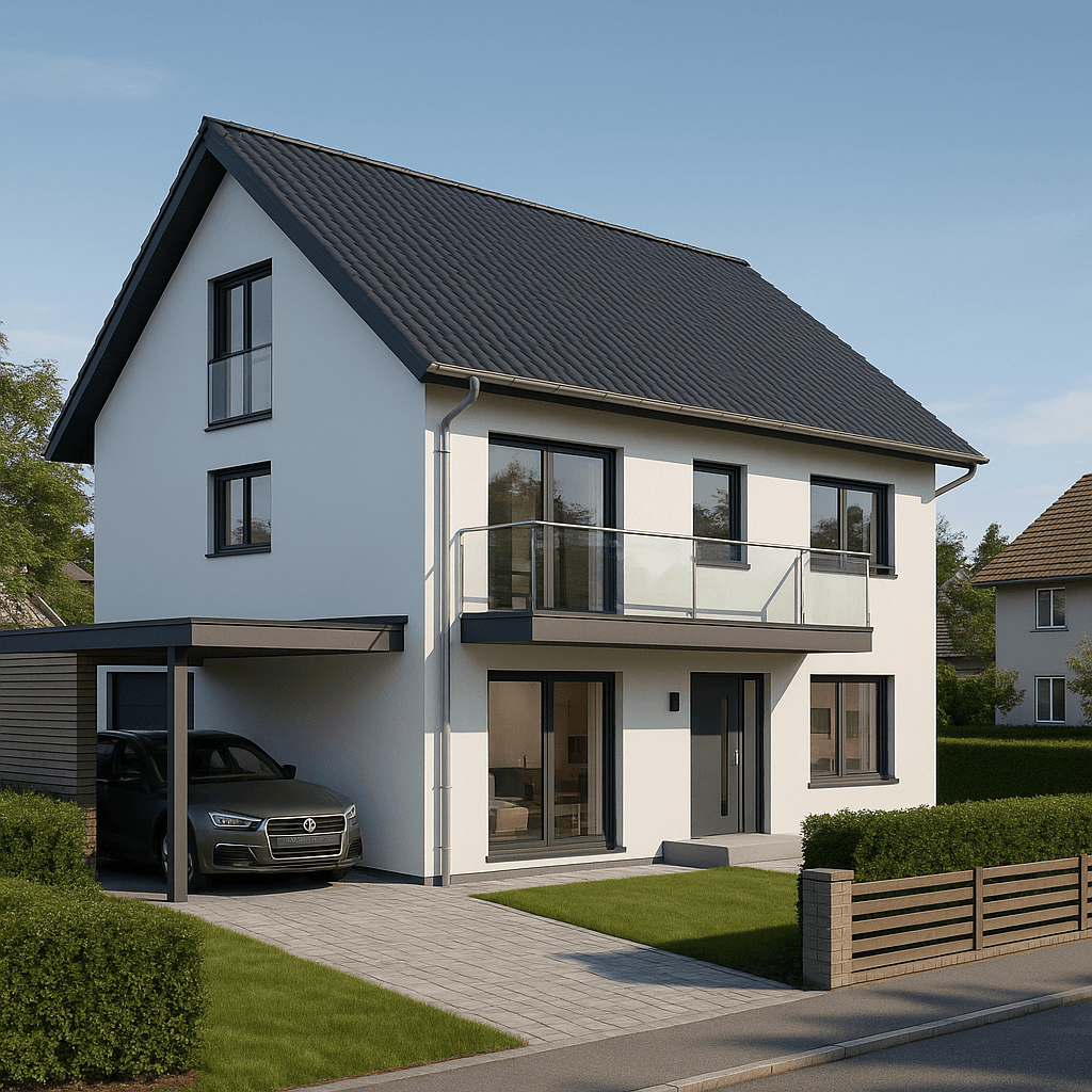 Prodej domu 216 m², pozemek 497 m², Am Feldl 5, Egmating, Bavorsko Prodej domu 216 m², pozemek 497 m², Am Feldl 5, Egmating, Bavorsko