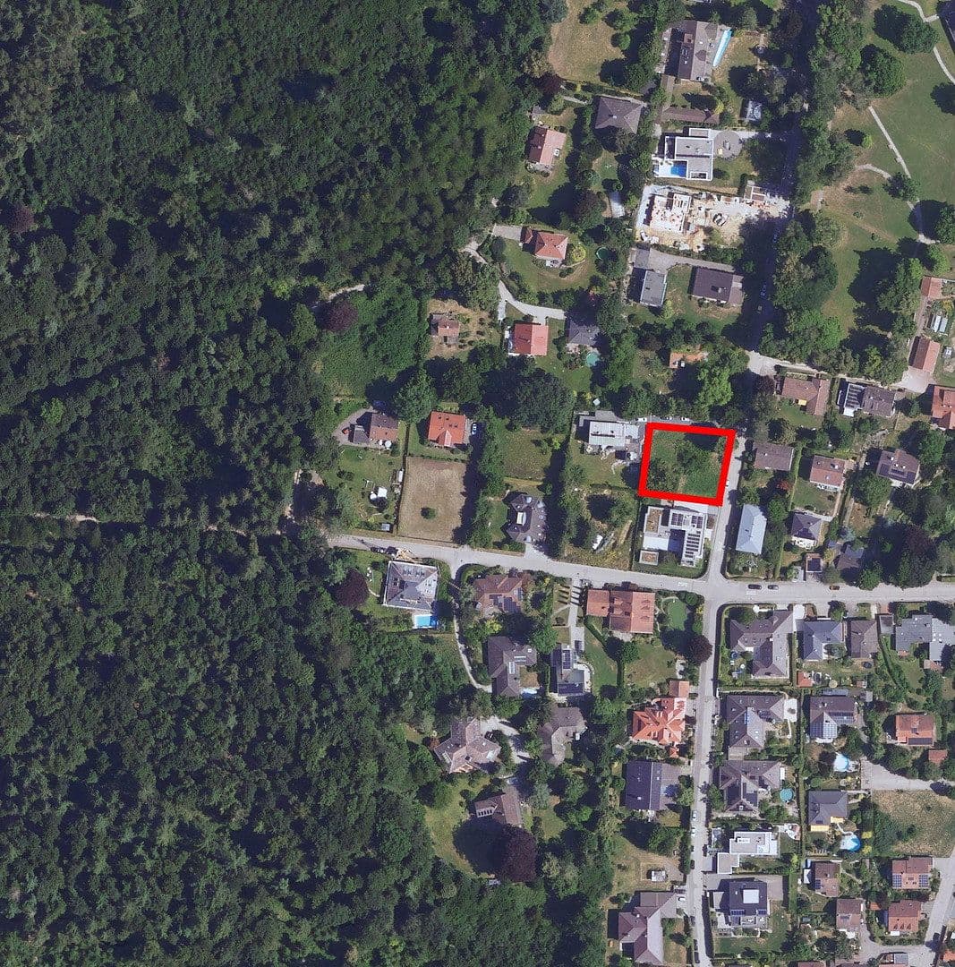 Prodej pozemku 1.096 m², Höhenweg 14 A, Stadtbergen, Bavorsko Prodej pozemku 1.096 m², Höhenweg 14 A, Stadtbergen, Bavorsko