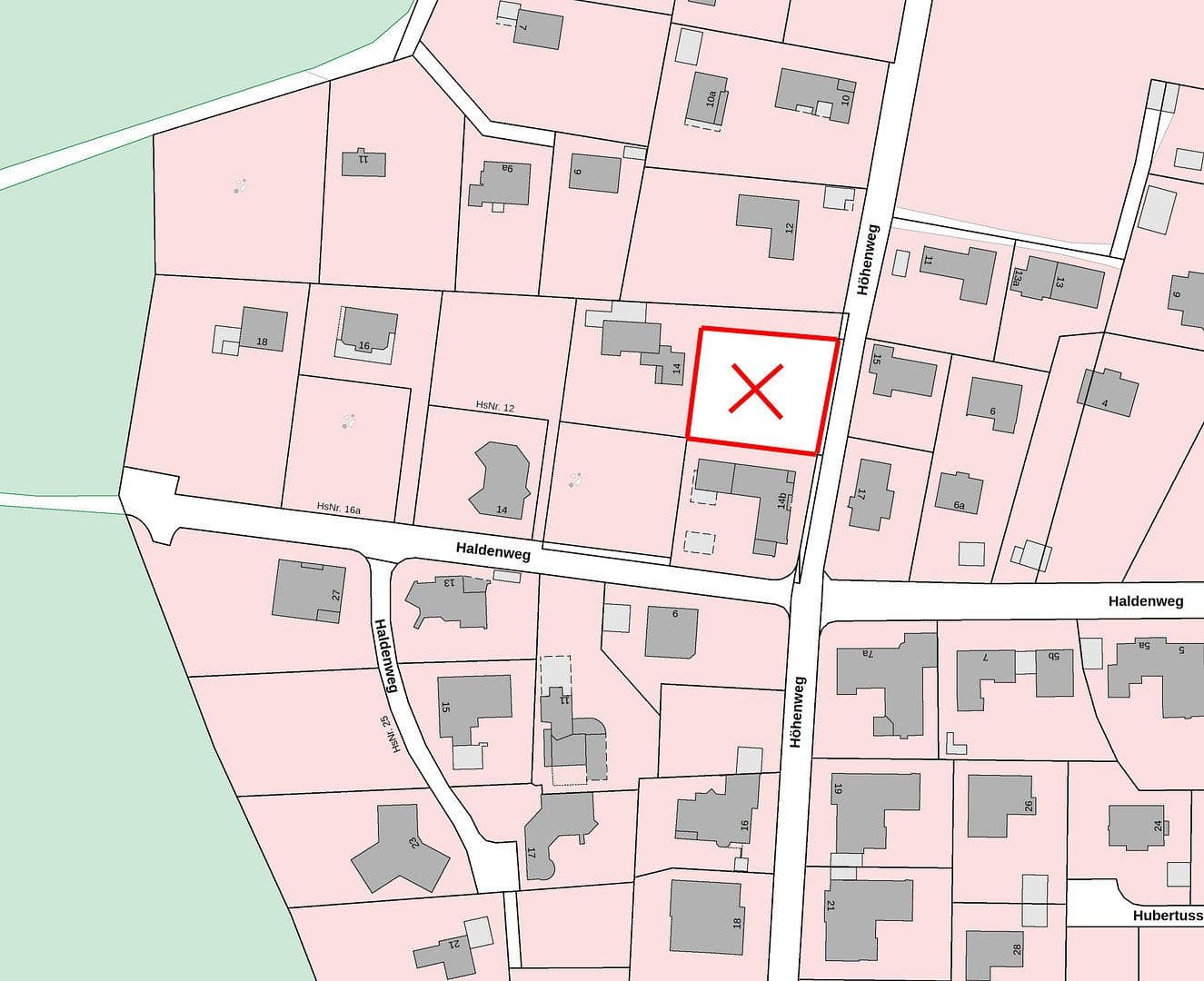 Prodej pozemku 1.096 m², Höhenweg 14 A, Stadtbergen, Bavorsko Prodej pozemku 1.096 m², Höhenweg 14 A, Stadtbergen, Bavorsko