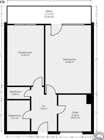Pronájem bytu 2+1 71 m², Kleiststr 28, Dreieich, Hessen Pronájem bytu 2+1 71 m², Kleiststr 28, Dreieich, Hessen