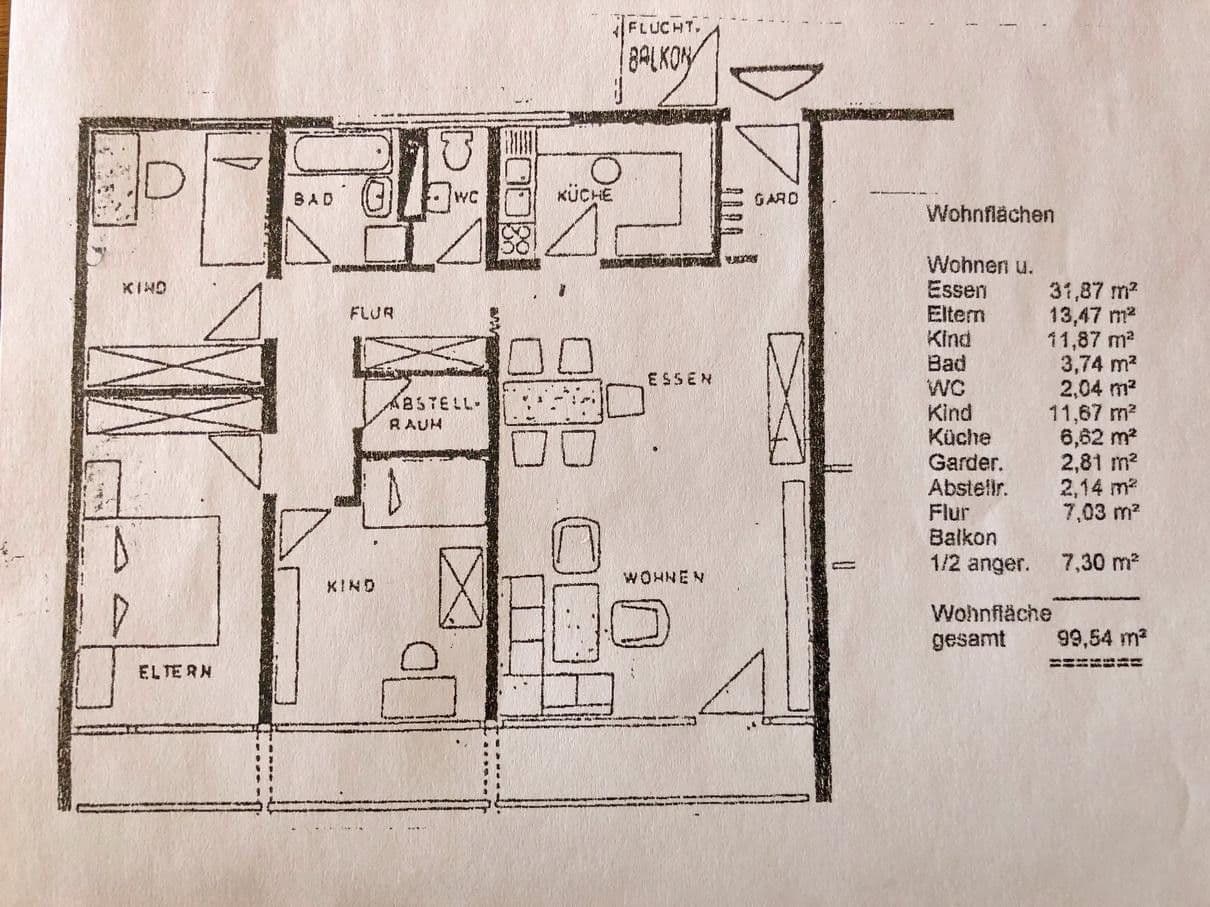 Pronájem domu 100 m², pozemek 1 m², Lerchenstraße 25, Crailsheim, Bádensko-Württembersko Pronájem domu 100 m², pozemek 1 m², Lerchenstraße 25, Crailsheim, Bádensko-Württembersko