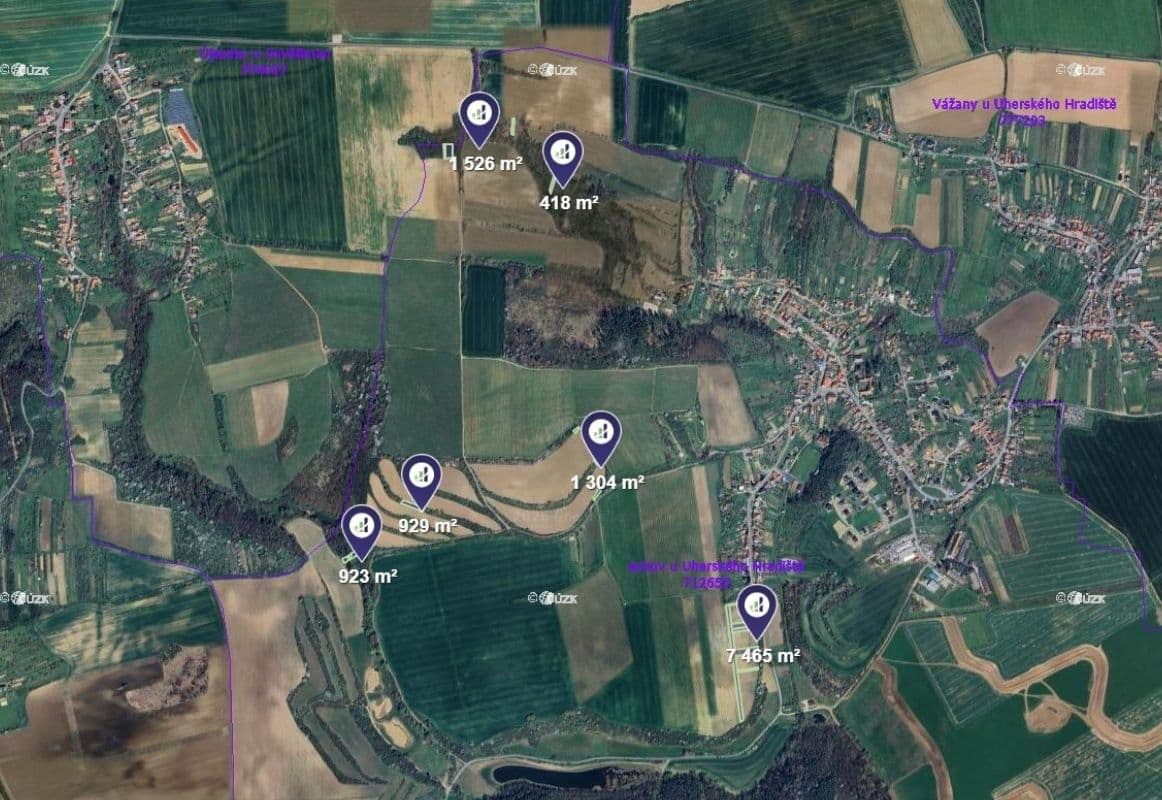 Prodej pozemku 12.565 m², Ořechov, Zlínský kraj Prodej pozemku 12.565 m², Ořechov, Zlínský kraj