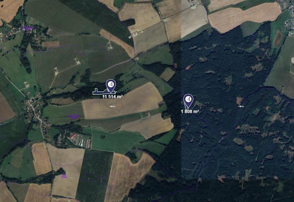 Prodej pozemku 13.322 m², Řenče, Plzeňský kraj Prodej pozemku 13.322 m², Řenče, Plzeňský kraj