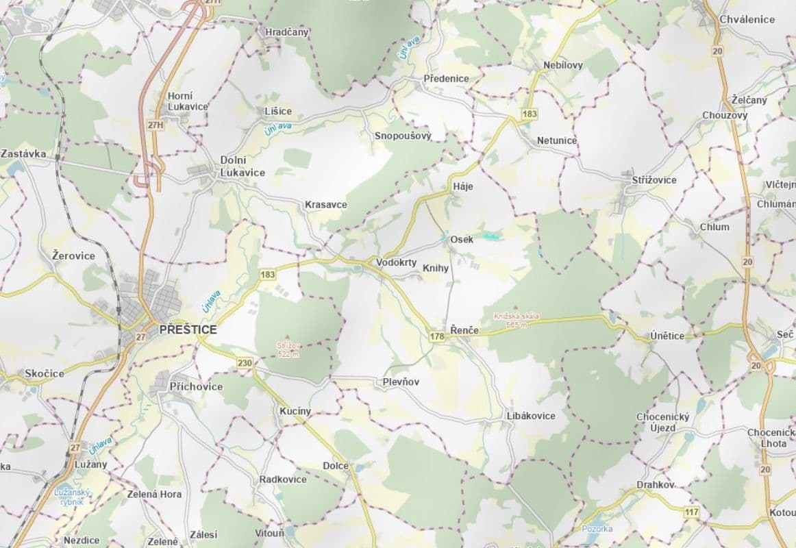 Prodej pozemku 13.322 m², Řenče, Plzeňský kraj Prodej pozemku 13.322 m², Řenče, Plzeňský kraj