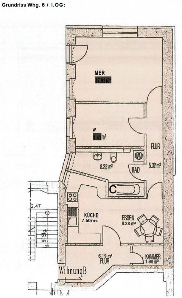 Prodej bytu 2+kk 67 m², Seesener Straße 53, Berlin, Berlín Prodej bytu 2+kk 67 m², Seesener Straße 53, Berlin, Berlín