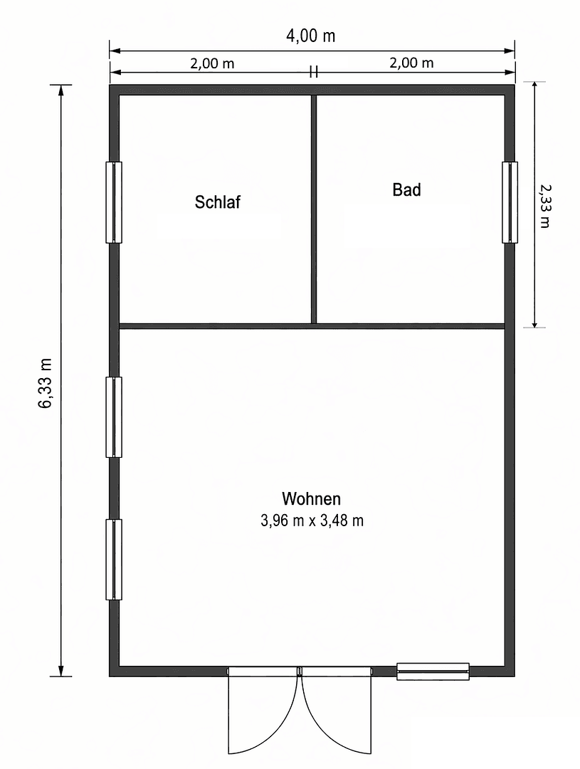 Prodej domu 46 m², pozemek 370 m², Bad Schmiedeberg, Sasko-Anhaltsko Prodej domu 46 m², pozemek 370 m², Bad Schmiedeberg, Sasko-Anhaltsko