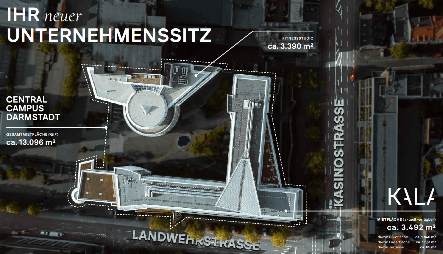 Pronájem kanceláře 1.846 m², Landwehrstraße 51, Darmstadt, Hessen Pronájem kanceláře 1.846 m², Landwehrstraße 51, Darmstadt, Hessen