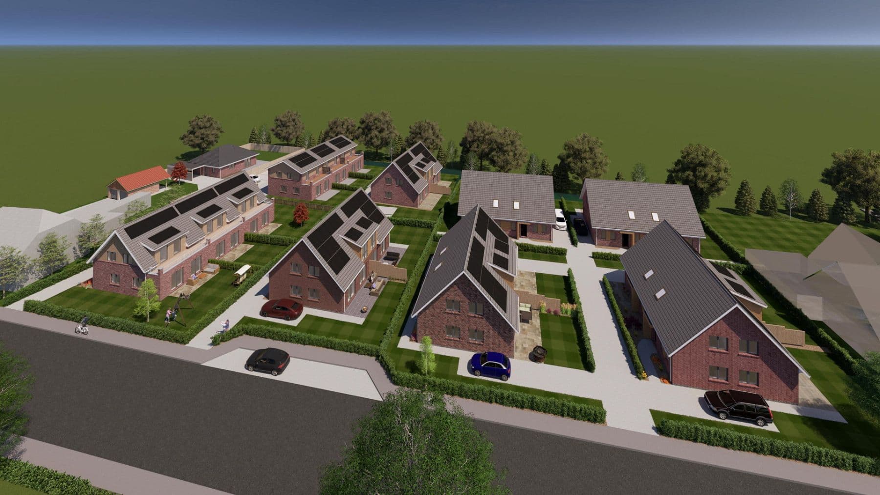 Prodej domu 107 m², pozemek 309 m², Halsbeker Hauptstraße 7, Westerstede, Dolní Sasko Prodej domu 107 m², pozemek 309 m², Halsbeker Hauptstraße 7, Westerstede, Dolní Sasko