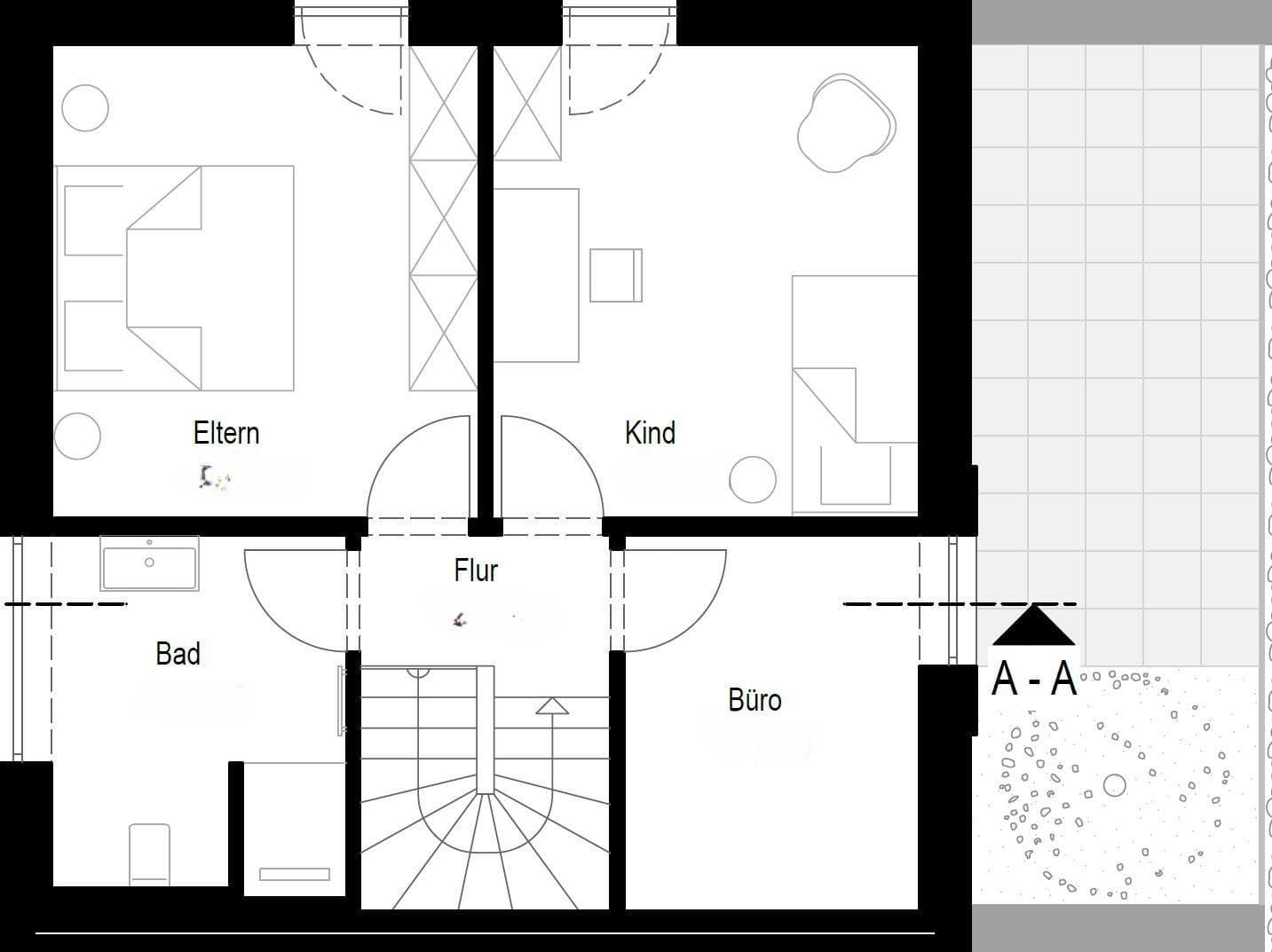 Pronájem domu 104 m², pozemek 316 m², Nordhorn, Dolní Sasko Pronájem domu 104 m², pozemek 316 m², Nordhorn, Dolní Sasko