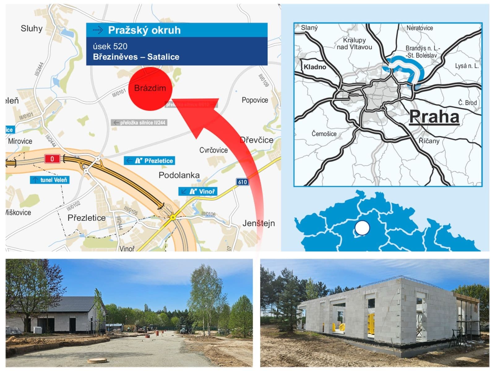 Prodej domu, pozemek 1.001 m², Brázdim, Středočeský kraj Prodej domu, pozemek 1.001 m², Brázdim, Středočeský kraj