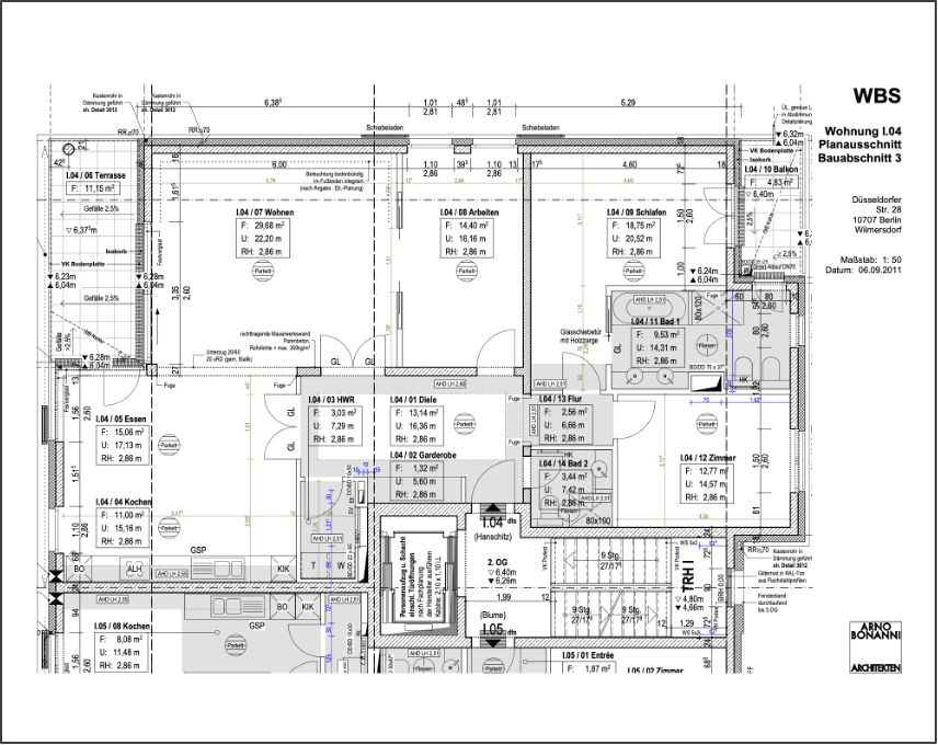 Prodej bytu 4+1 141 m², Düsseldorfer Straße 28, Berlin, Berlín Prodej bytu 4+1 141 m², Düsseldorfer Straße 28, Berlin, Berlín