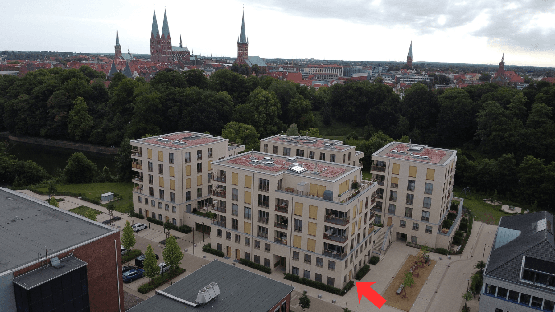 Pronájem bytu 2+1 38 m², Moislinger Allee 9k, Lübeck, Šlesvicko-Holštýnsko Pronájem bytu 2+1 38 m², Moislinger Allee 9k, Lübeck, Šlesvicko-Holštýnsko