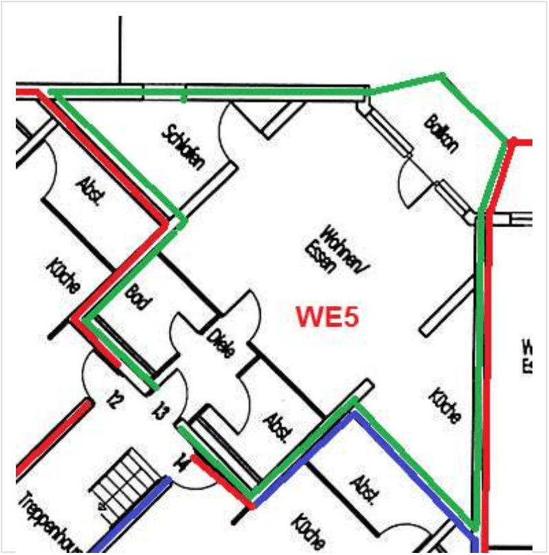 Pronájem bytu 2+1 64 m², Übacher Weg 121 + 123, Alsdorf, Severní Porýní-Vestfálsko Pronájem bytu 2+1 64 m², Übacher Weg 121 + 123, Alsdorf, Severní Porýní-Vestfálsko