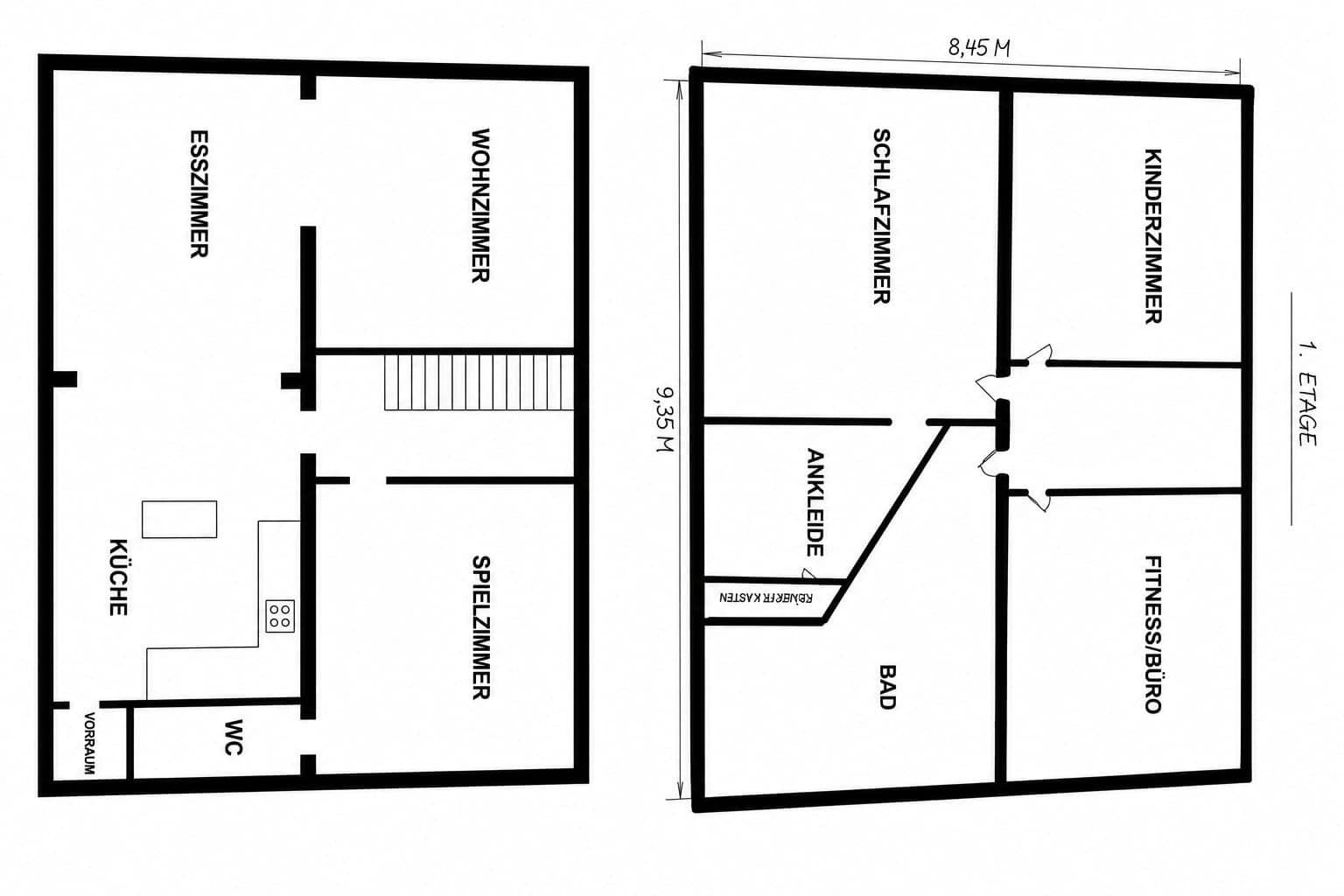 Prodej domu 160 m², pozemek 715 m², Zum Bassin 17, Mettlach, Země Sársko Prodej domu 160 m², pozemek 715 m², Zum Bassin 17, Mettlach, Země Sársko