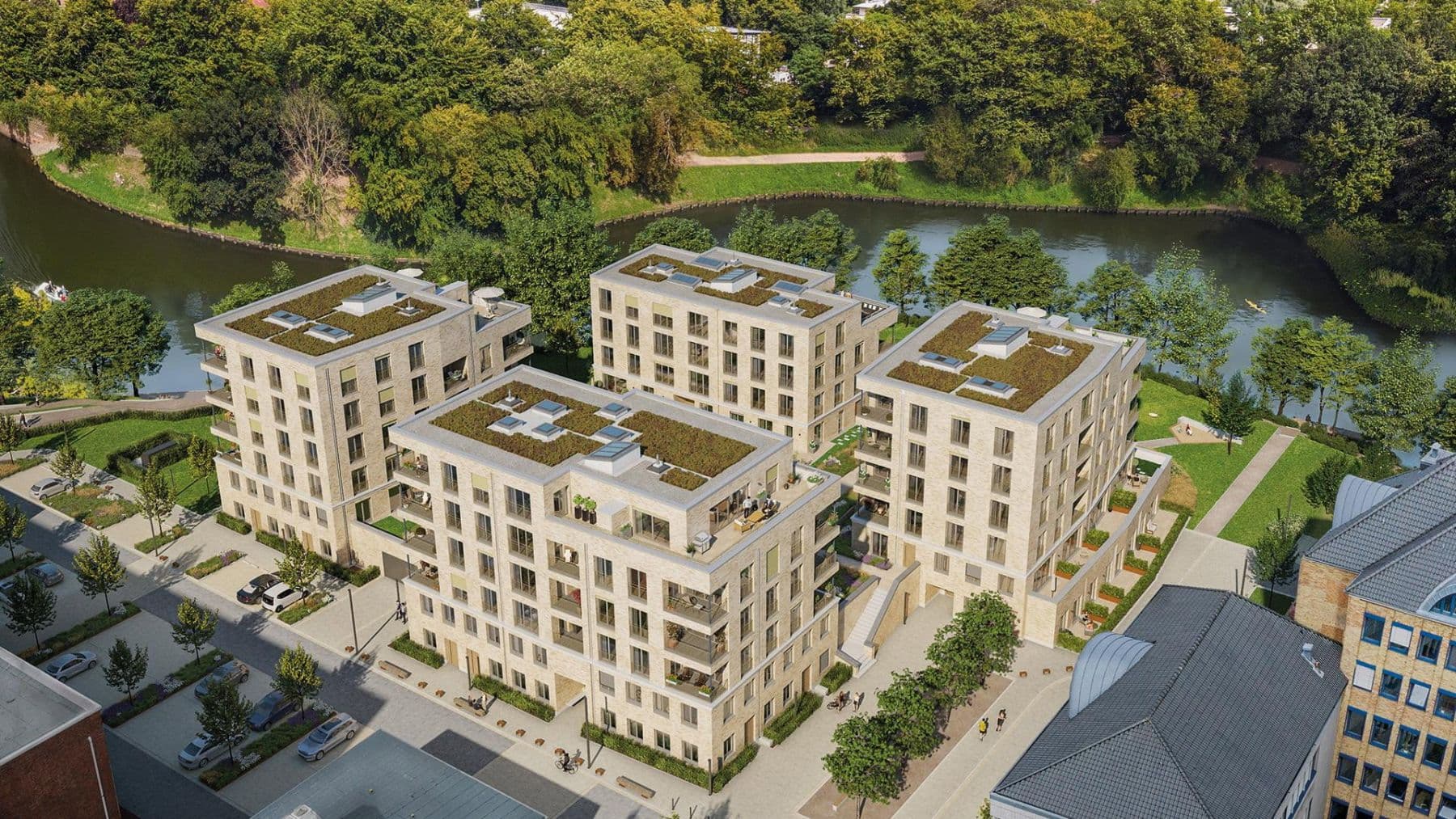 Pronájem bytu 5+1 127 m², Moislinger Allee 9h, Lübeck, Šlesvicko-Holštýnsko Pronájem bytu 5+1 127 m², Moislinger Allee 9h, Lübeck, Šlesvicko-Holštýnsko