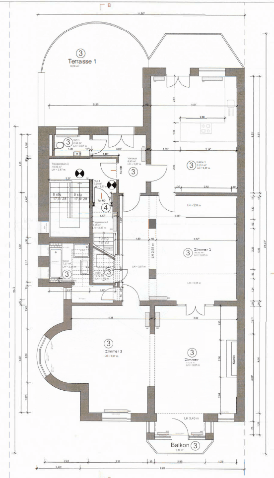 Prodej bytu 3+1 155 m², Bremen, Bremen Prodej bytu 3+1 155 m², Bremen, Bremen