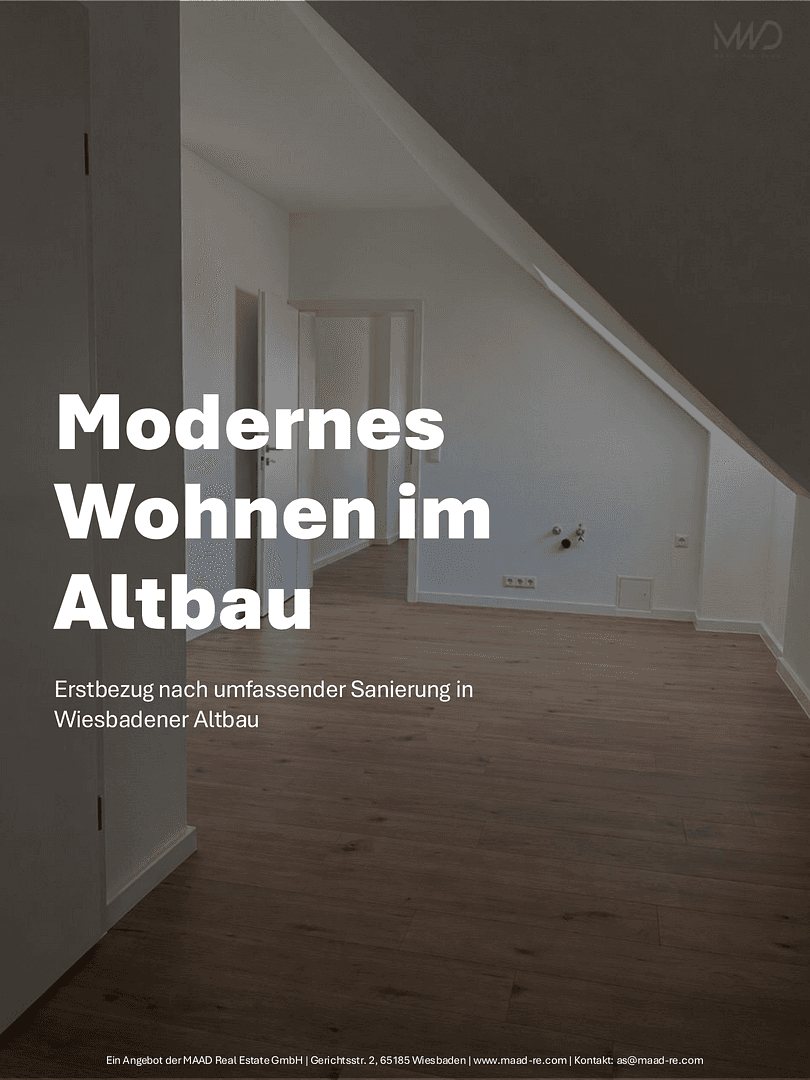 Prodej bytu 2+1 54 m², Wiesbaden, Hessen Prodej bytu 2+1 54 m², Wiesbaden, Hessen