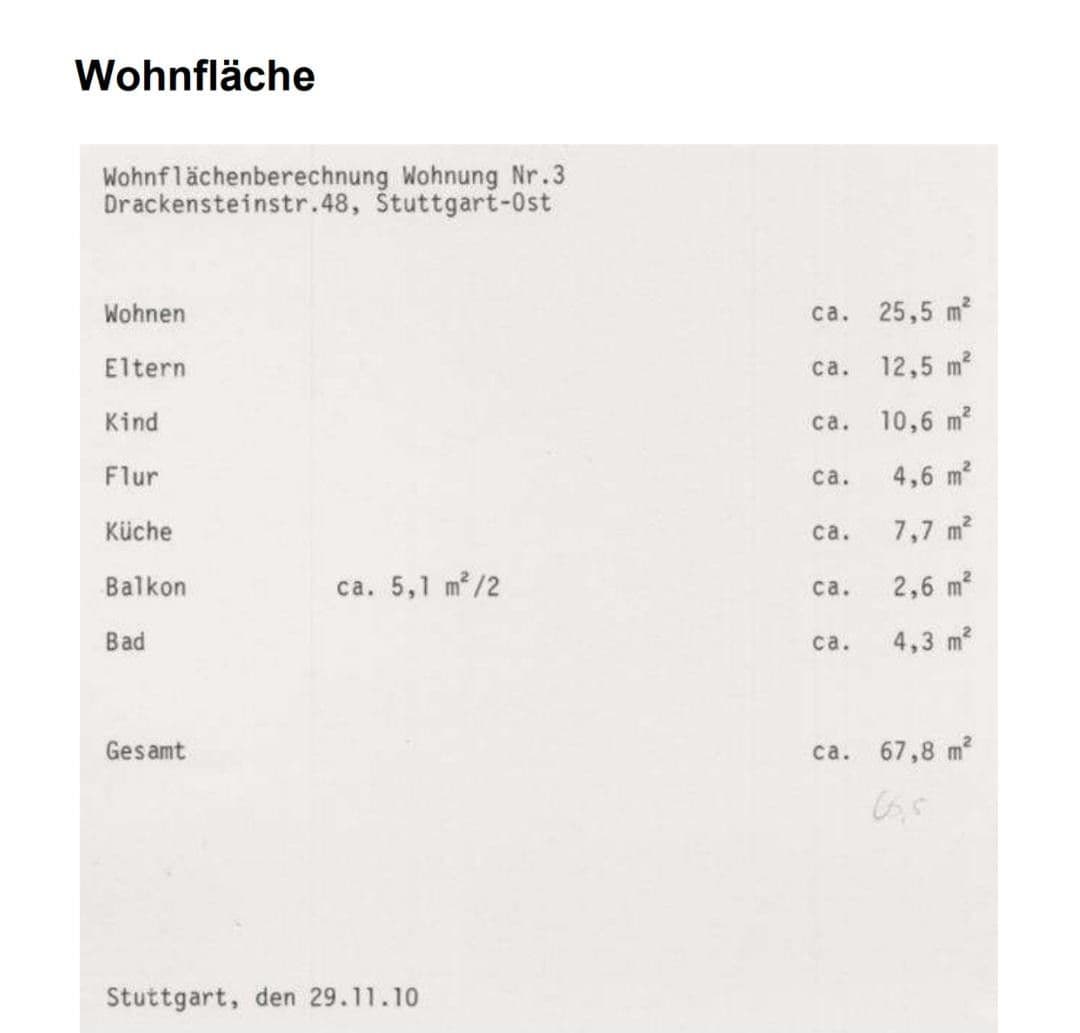 Prodej bytu 3+1 67 m², Drackensteinstraße 48, Stuttgart, Bádensko-Württembersko Prodej bytu 3+1 67 m², Drackensteinstraße 48, Stuttgart, Bádensko-Württembersko