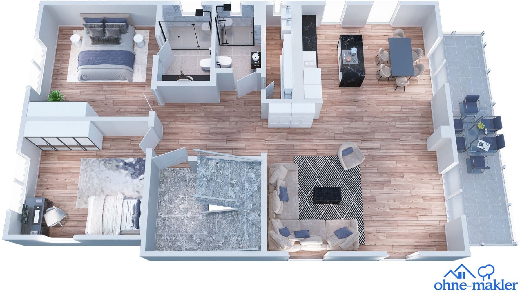 Prodej bytu 3+1 115 m², Geesthacht, Šlesvicko-Holštýnsko Prodej bytu 3+1 115 m², Geesthacht, Šlesvicko-Holštýnsko