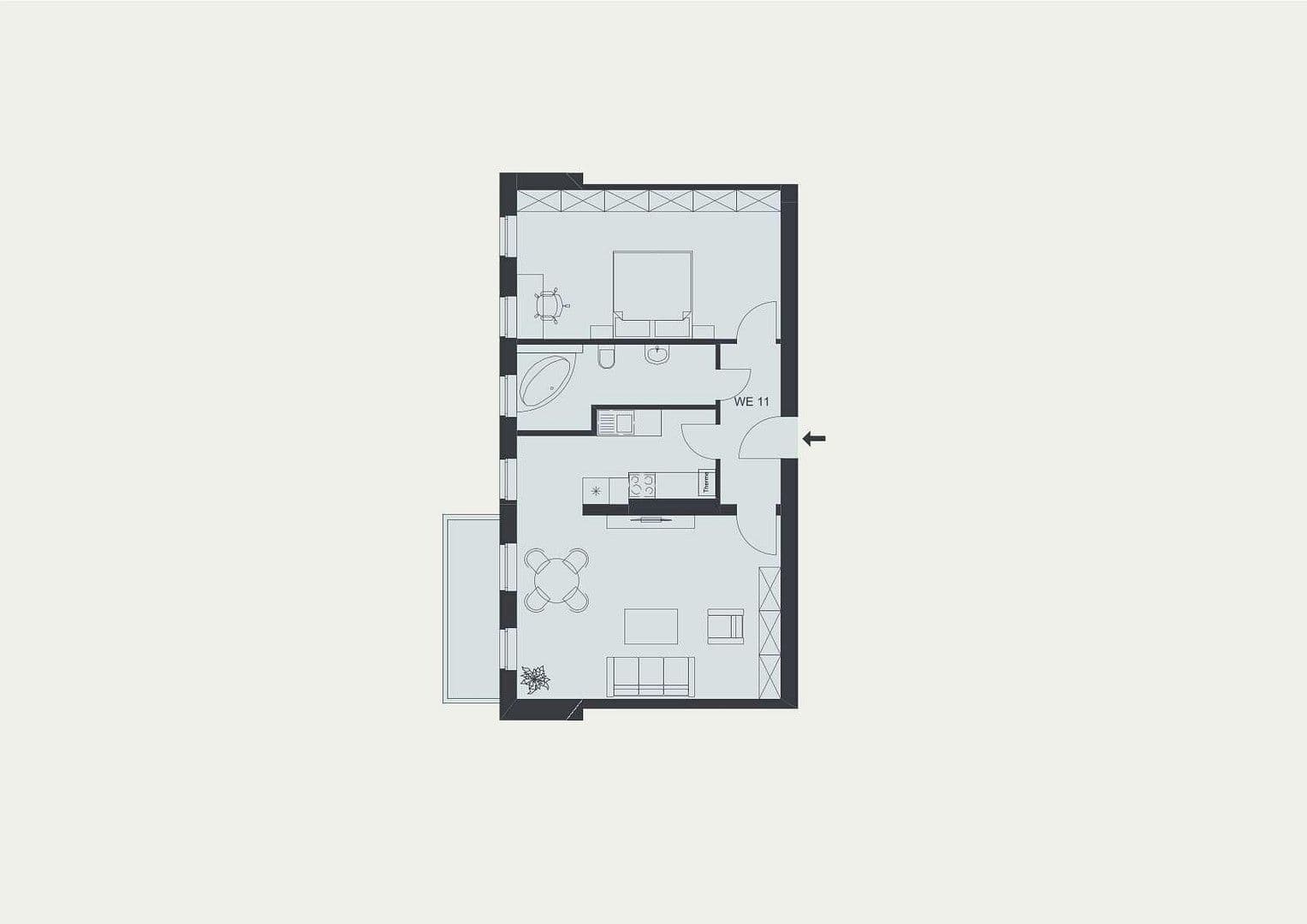 Prodej bytu 2+1 68 m², Amendestraße 29, Berlin, Berlín Prodej bytu 2+1 68 m², Amendestraße 29, Berlin, Berlín