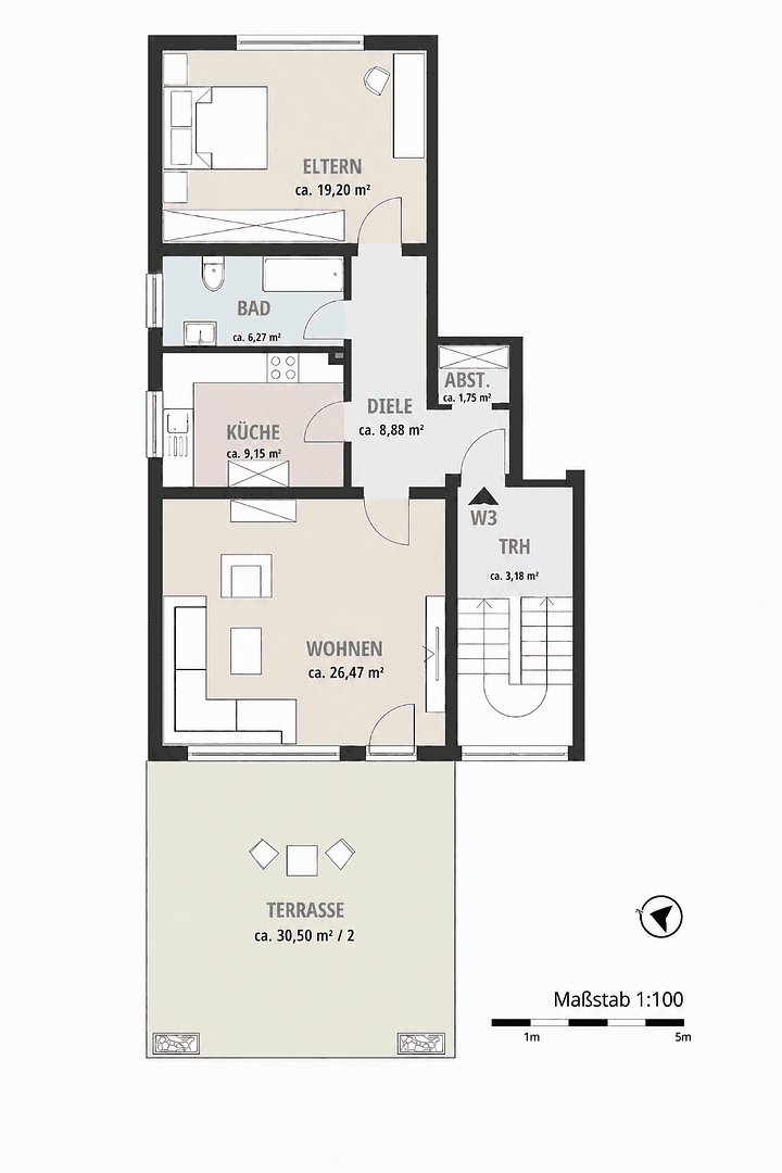 Prodej bytu 2+1 87 m², Königswinter, Severní Porýní-Vestfálsko Prodej bytu 2+1 87 m², Königswinter, Severní Porýní-Vestfálsko