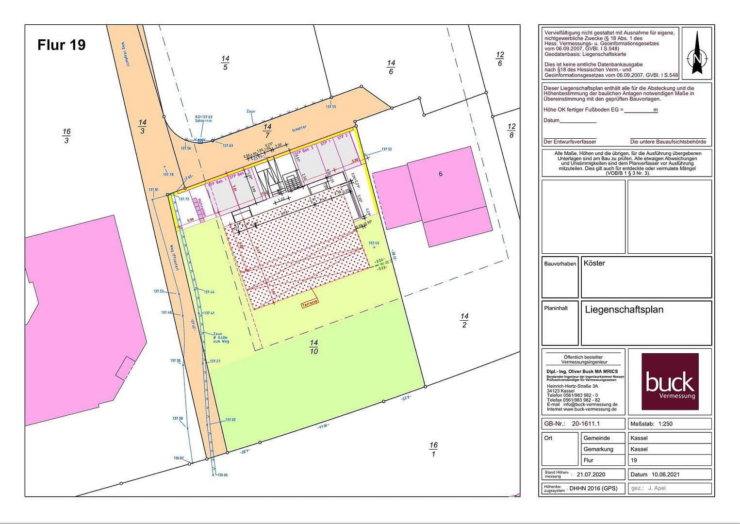 Prodej pozemku 1.209 m², Bleichenweg 4, Kassel, Hessen Prodej pozemku 1.209 m², Bleichenweg 4, Kassel, Hessen