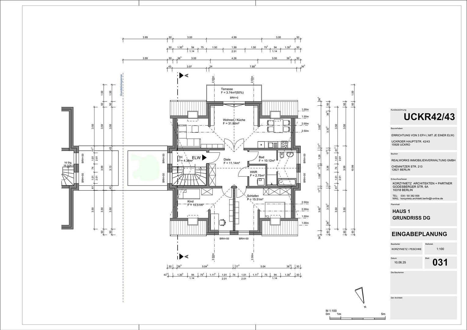 Prodej pozemku 879 m², Uckroer Hauptstraße 42–43, Luckau, Braniborsko Prodej pozemku 879 m², Uckroer Hauptstraße 42–43, Luckau, Braniborsko
