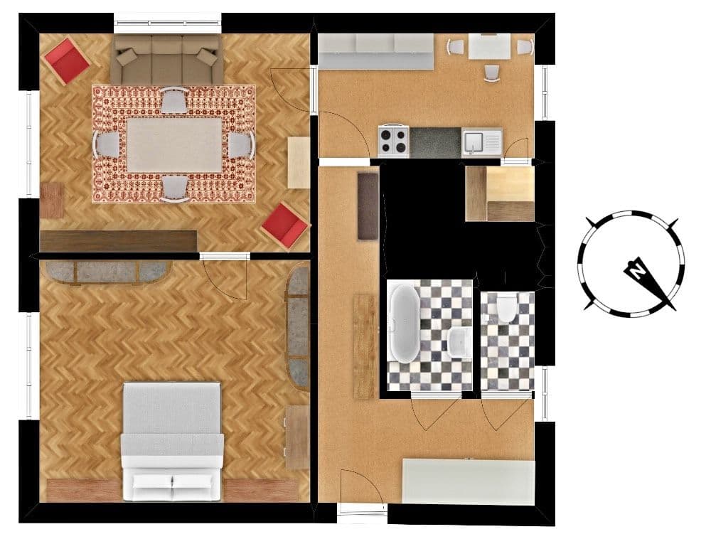 Prodej bytu 2+1 62 m², Achátová, Nová Paka, Královéhradecký kraj Prodej bytu 2+1 62 m², Achátová, Nová Paka, Královéhradecký kraj