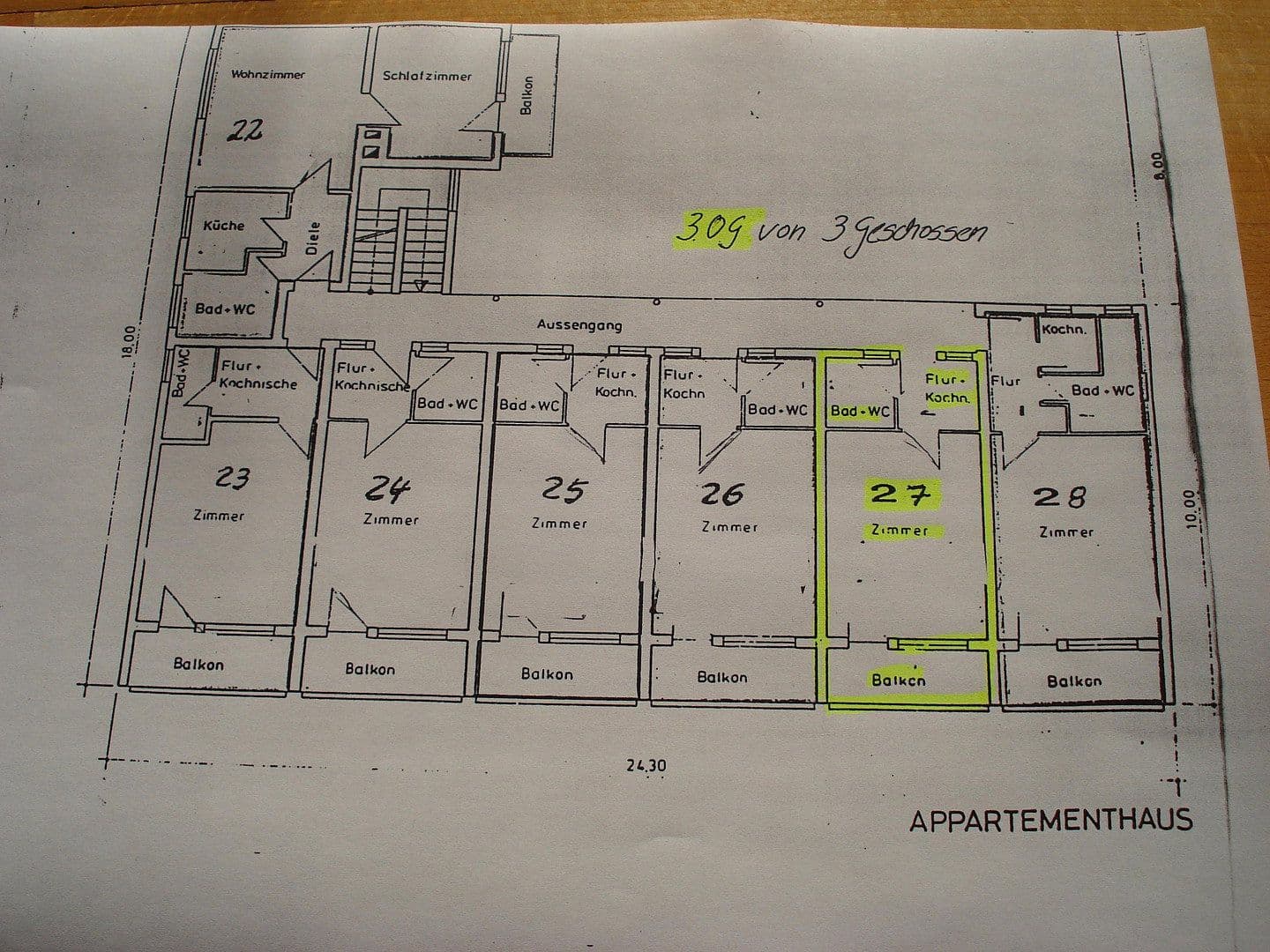 Pronájem bytu 1+1 26 m², Bad Nauheim, Hessen Pronájem bytu 1+1 26 m², Bad Nauheim, Hessen