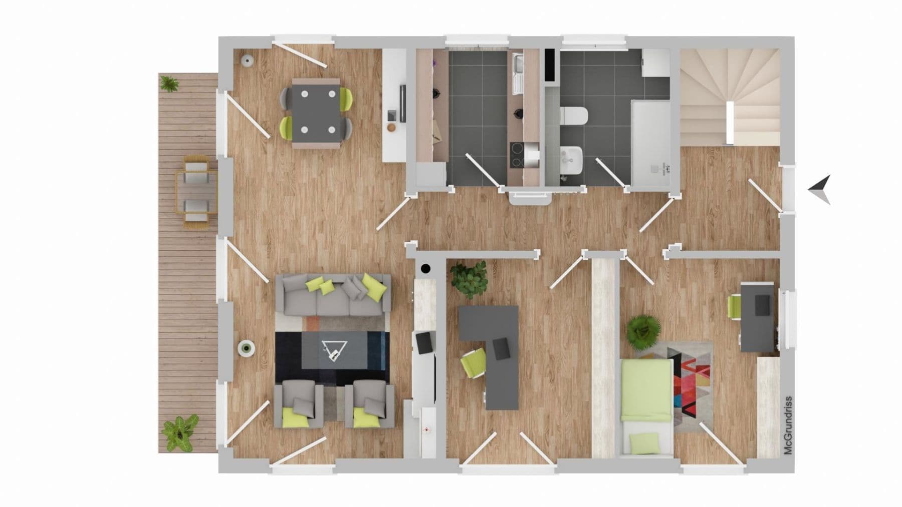 Prodej domu 144 m², pozemek 574 m², Isarstr, Ludwigsfelde, Braniborsko Prodej domu 144 m², pozemek 574 m², Isarstr, Ludwigsfelde, Braniborsko