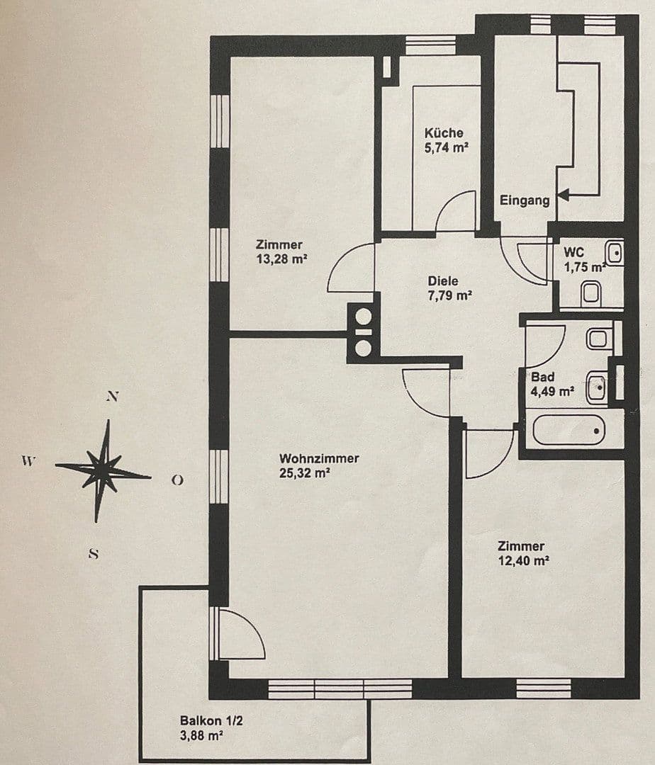 Pronájem bytu 3+1 75 m², Polkostraße 38a, München, Bavorsko Pronájem bytu 3+1 75 m², Polkostraße 38a, München, Bavorsko