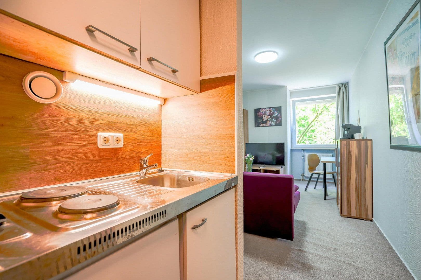Pronájem bytu 1+1 20 m², Darmstadt, Hessen Pronájem bytu 1+1 20 m², Darmstadt, Hessen