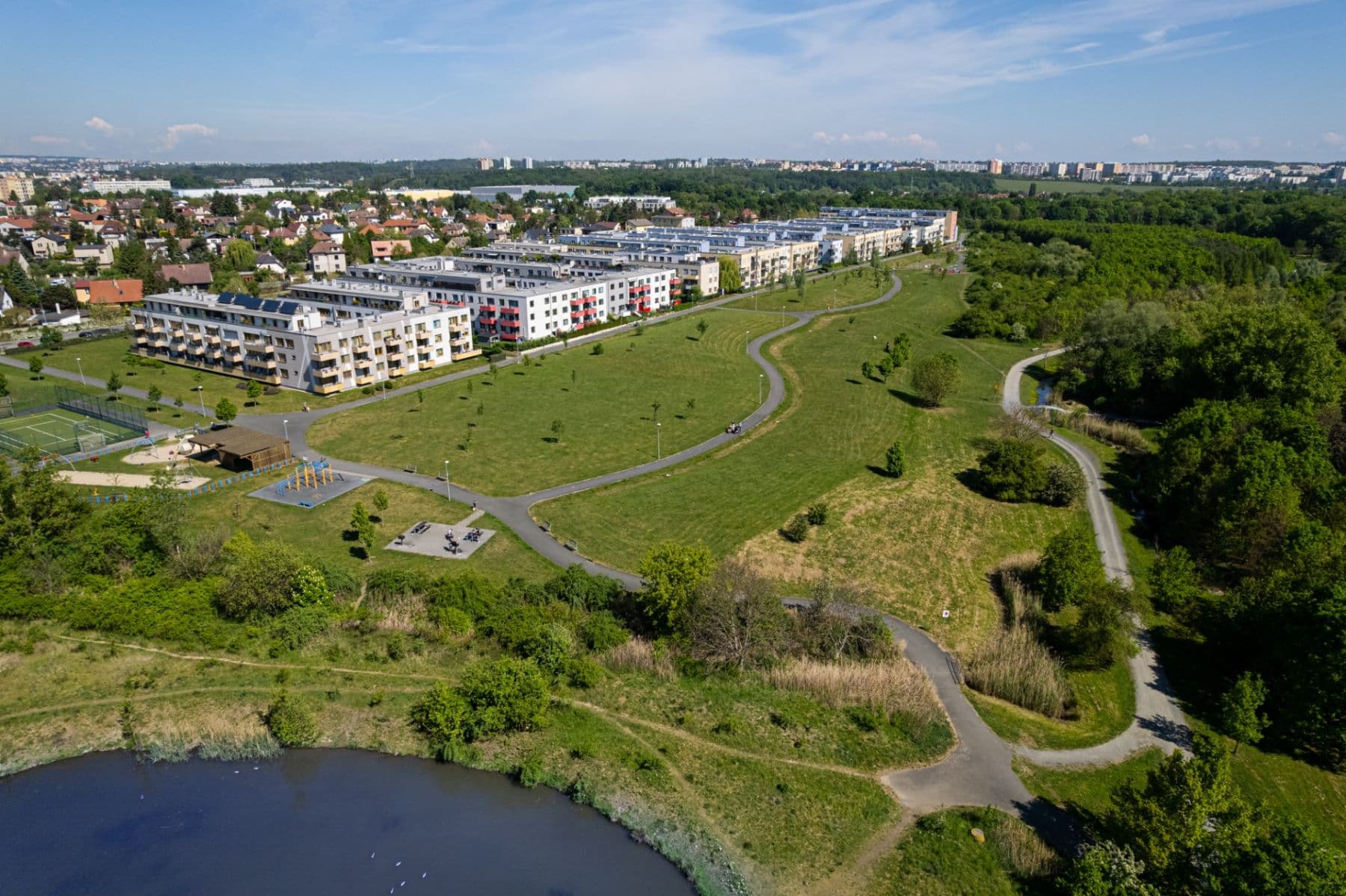 Pronájem bytu 2+kk 50 m², U Hostavického potoka, Praha, Praha Pronájem bytu 2+kk 50 m², U Hostavického potoka, Praha, Praha