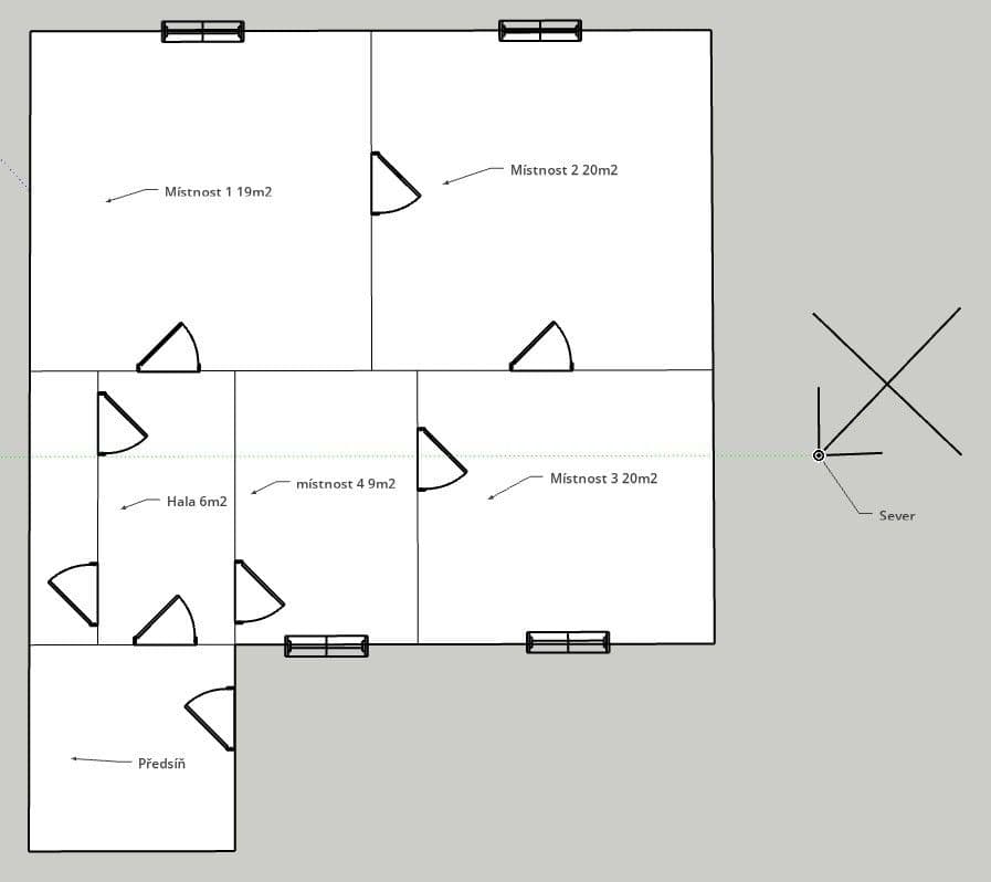 Prodej domu 90 m², pozemek 755 m², Na Poříčí, Králův Dvůr, Středočeský kraj Prodej domu 90 m², pozemek 755 m², Na Poříčí, Králův Dvůr, Středočeský kraj